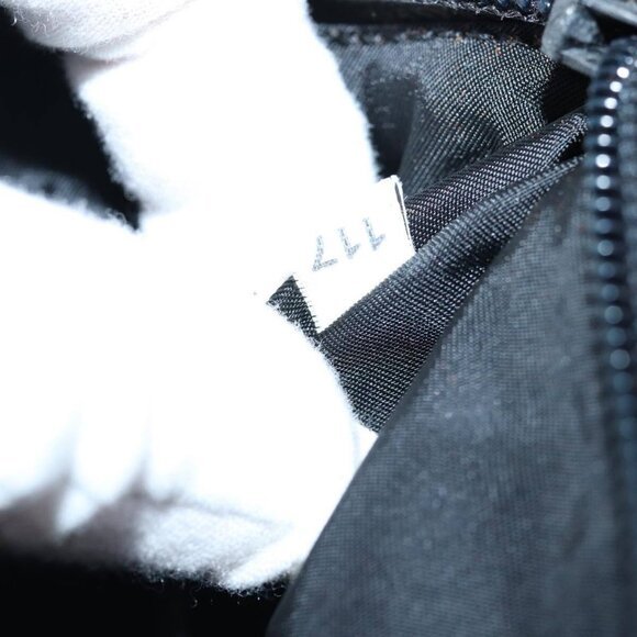 PRADA Shoulder Bag Nylon Black Auth yb570 - Picture 9 of 15